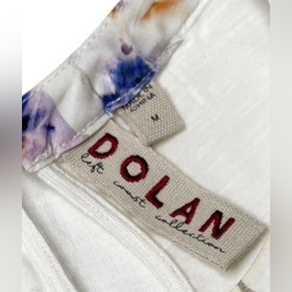 Anthropologie Dolan Floral 3/4 length Ruffle  Sleeves Blouse, size M - Picture 6 of 8